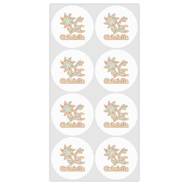 Swirls, Floral & Stripes Drink Topper - Medium - Set of 12