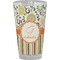 Swirls, Floral & Stripes Pint Glass - Full Color - Front View