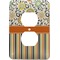 Swirls, Floral & Stripes Electric Outlet Plate