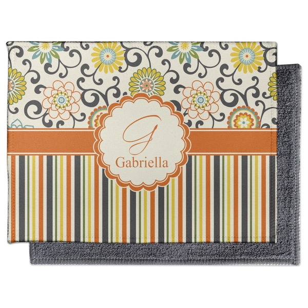 Swirls, Floral & Stripes Electronic Screen Wipe - Flat