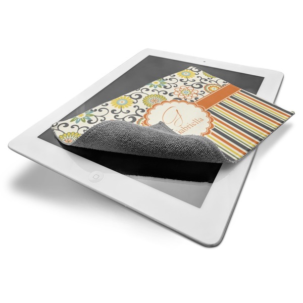 Swirls, Floral & Stripes Electronic Screen Wipe - iPad
