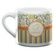 Swirls, Floral & Stripes Espresso Cup - 6oz (Double Shot) (MAIN)