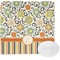 Swirls, Floral & Stripes Washcloth (Personalized)