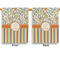 Swirls, Floral & Stripes Garden Flags - Large - Double Sided - APPROVAL