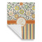 Swirls, Floral & Stripes Garden Flags - Large - Single Sided - FRONT FOLDED