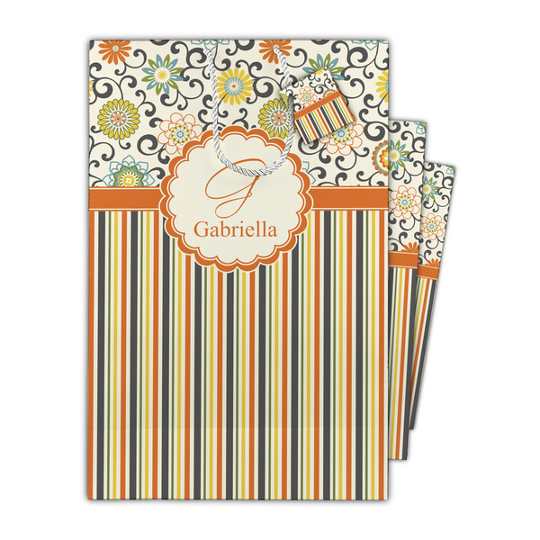 Swirls, Floral & Stripes Gift Bags - Parent/Main