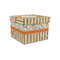 Swirls, Floral & Stripes Gift Boxes with Lid - Canvas Wrapped - Small - Front/Main