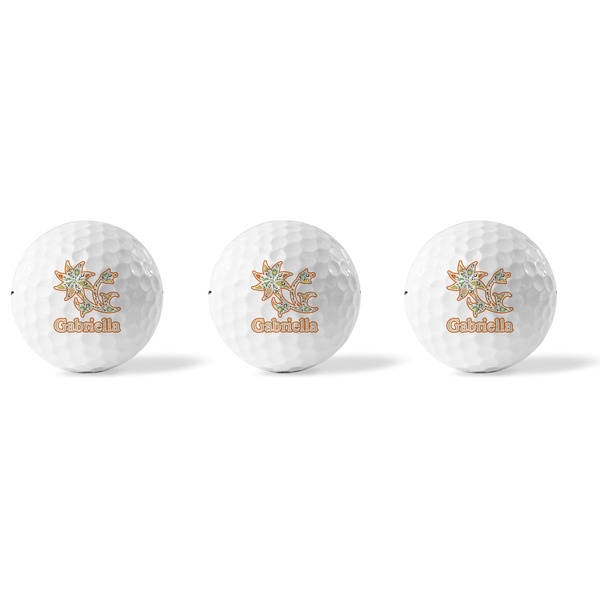 Swirls, Floral & Stripes Golf Balls - Titleist - Set of 3 - APPROVAL