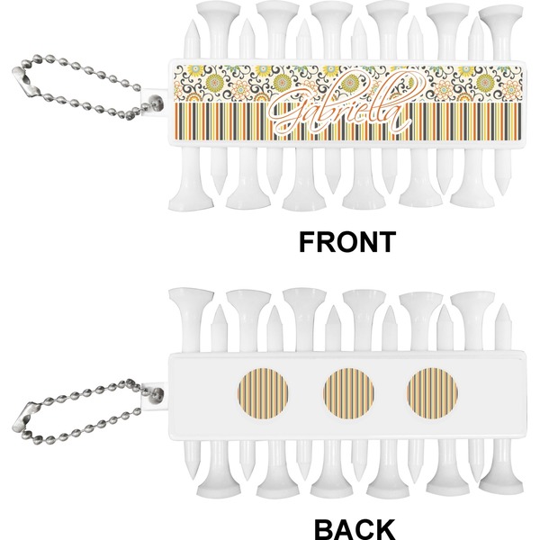 Swirls, Floral & Stripes Golf Buddy (Approval)