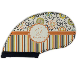 Swirls, Floral & Stripes Golf Club Cover (Personalized)