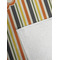 Swirls, Floral & Stripes Golf Towel - Detail