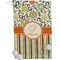 Swirls, Floral & Stripes Golf Towel (Personalized)