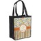 Swirls, Floral & Stripes Grocery Bag - Main