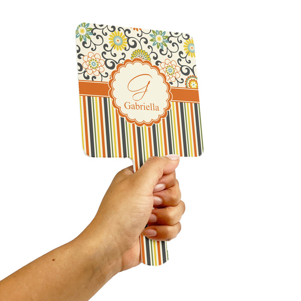Swirls, Floral & Stripes Hand Mirrors - Alt View