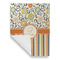 Swirls, Floral & Stripes House Flags - Single Sided - FRONT FOLDED