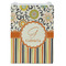 Swirls, Floral & Stripes Jewelry Gift Bag - Gloss - Front