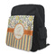 Swirls, Floral & Stripes Kid's Backpack - MAIN