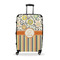 Swirls, Floral & Stripes Large Travel Bag - With Handle