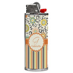Swirls, Floral & Stripes Case for BIC Lighters (Personalized)