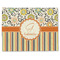 Swirls, Floral & Stripes Linen Placemat - Front