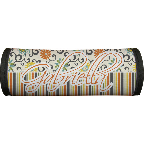 Swirls, Floral & Stripes Luggage Handle Wrap