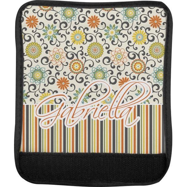 Swirls, Floral & Stripes Luggage Handle Wrap (Approval)