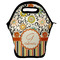 Swirls, Floral & Stripes Lunch Bag w/ Name and Initial