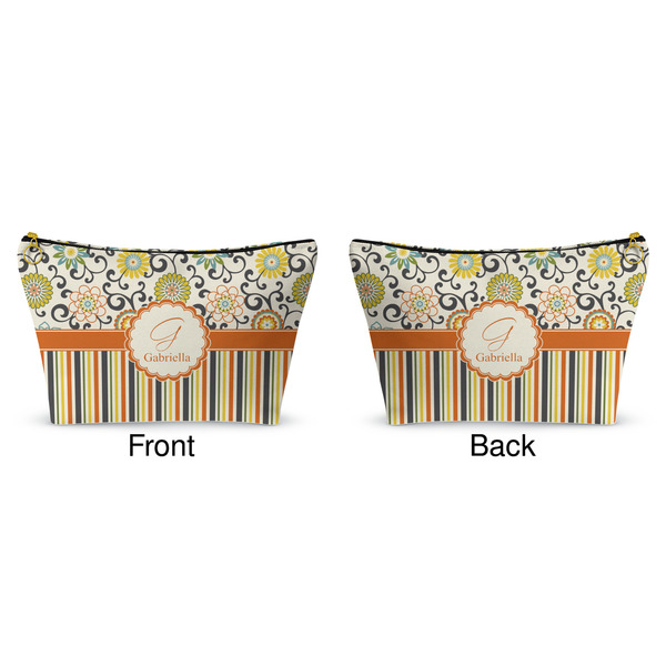 Swirls, Floral & Stripes Makeup Bag Approval