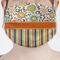 Swirls, Floral & Stripes Face Mask Cover