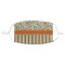 Swirls, Floral & Stripes Adult Cloth Face Mask - Standard