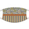 Swirls, Floral & Stripes Cloth Face Mask (T-Shirt Fabric)