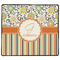 Swirls, Floral & Stripes XL Gaming Mouse Pad - 18" x 16" (Personalized)