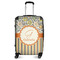 Swirls, Floral & Stripes Medium Travel Bag - With Handle