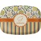 Swirls, Floral & Stripes Melamine Platter (Personalized)