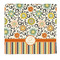 Swirls, Floral & Stripes Microfiber Dish Rag (Personalized)
