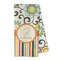 Swirls, Floral & Stripes Kitchen Towel - Microfiber (Personalized)