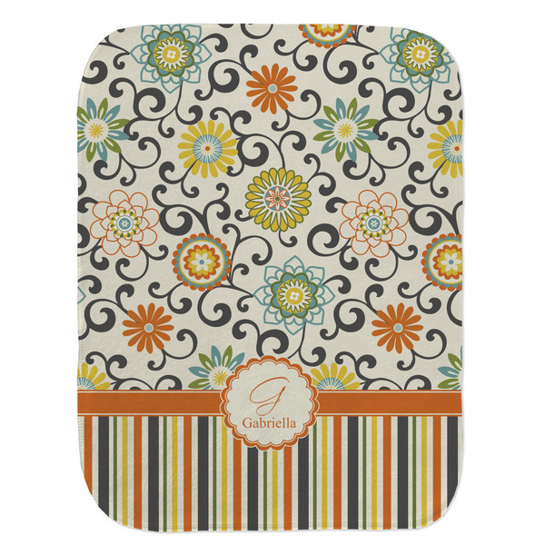 Swirls, Floral & Stripes Old Burp Flat