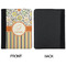 Swirls, Floral & Stripes Padfolio Clipboards - Small - APPROVAL