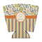Swirls, Floral & Stripes Party Cup Sleeves - with bottom - FRONT