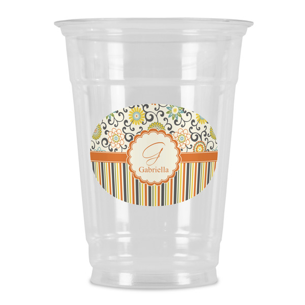 Custom Swirls, Floral & Stripes Party Cups - 16oz (Personalized)
