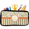Swirls, Floral & Stripes Pencil / School Supplies Bags - Small