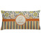 Swirls, Floral & Stripes Pillow Case - King (Personalized)