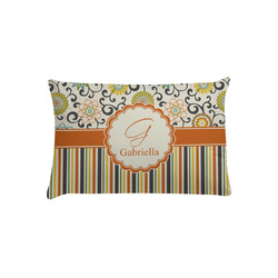 Swirls, Floral & Stripes Pillow Case - Toddler (Personalized)