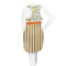 Swirls, Floral & Stripes Racerback Dress - On Model - Back