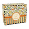 Swirls, Floral & Stripes Recipe Box - Full Color - Front/Main