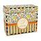 Swirls, Floral & Stripes Wood Recipe Box - Full Color Print (Personalized)