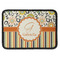 Swirls, Floral & Stripes Rectangle Patch