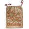Swirls, Floral & Stripes Santa Sack - Front (Personalized)
