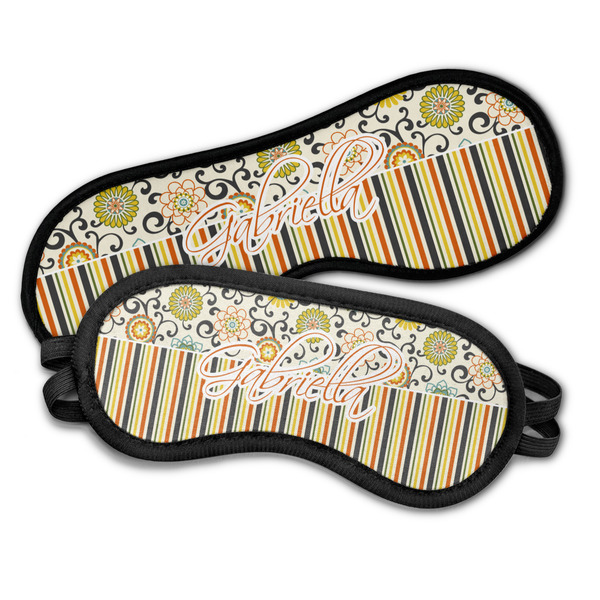 Swirls, Floral & Stripes Sleeping Eye Masks - PARENT