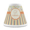 Swirls, Floral & Stripes Small Chandelier Lamp - FRONT